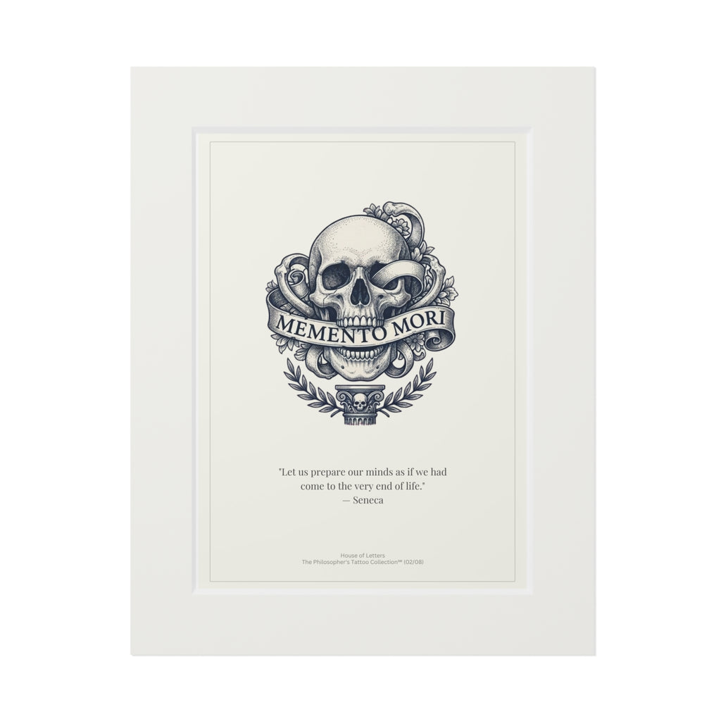 Memento Mori — Seneca Skull Fine Art Print