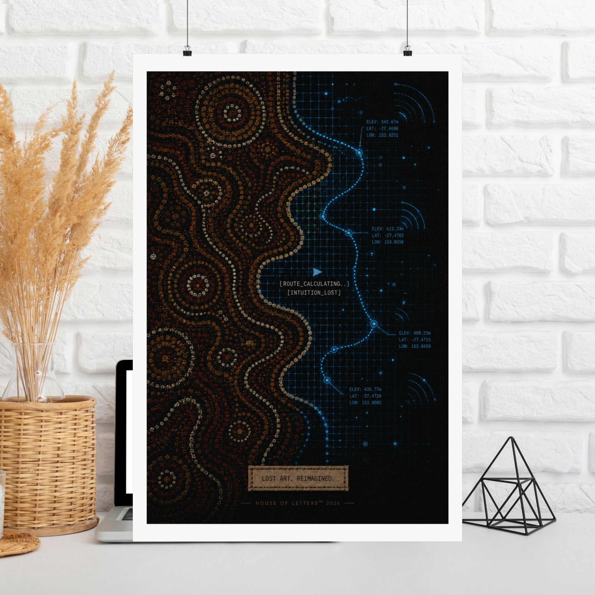 Lost Art. Reimagined. — "Intuition Lost" Premium Art Print