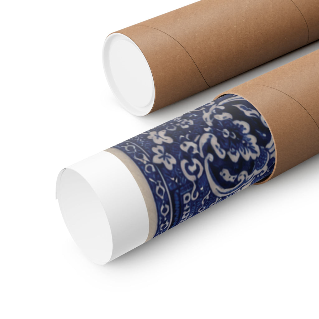 Out of the Blue – Contemporary Chinoiserie Art Print
