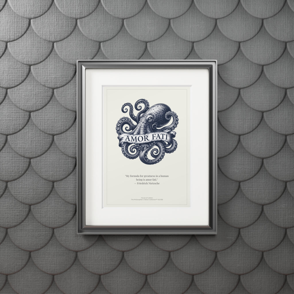 Amor Fati — Nietzsche Fine Art Print