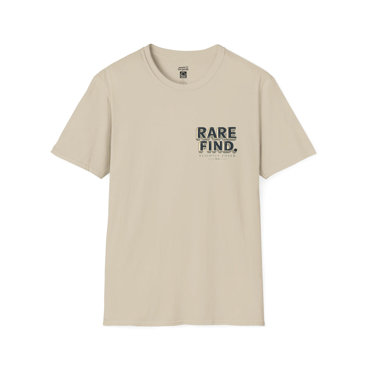 RARE FIND. Slightly Foxed. T-Shirt — Vintage-Inspired Literary Unisex Tee | £2 Donated to Refuge