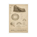 Roma // Colosseum.Sys Architectural Blueprint Print — The Architectural Algorithms Series (Edition 1 of 7)
