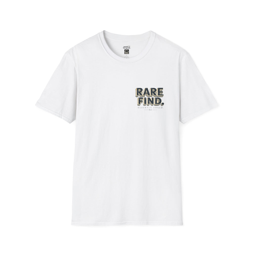 RARE FIND. Slightly Foxed. T-Shirt — Vintage-Inspired Literary Unisex Tee | £2 Donated to Refuge