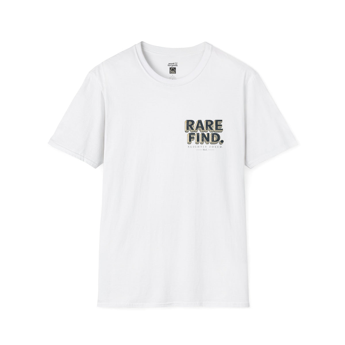 RARE FIND. Slightly Foxed. T-Shirt — Vintage-Inspired Literary Unisex Tee | £2 Donated to Refuge