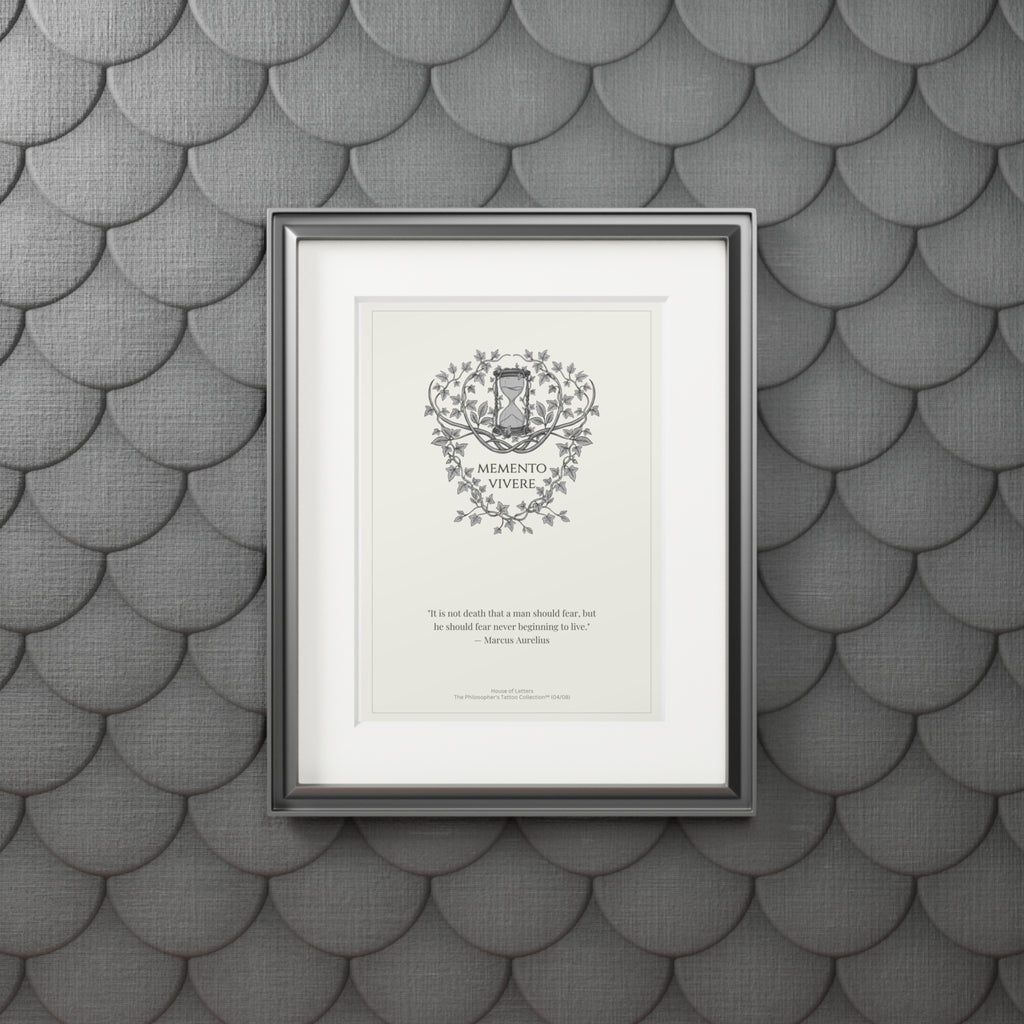 Memento Mori — Seneca Skull Fine Art Print II
