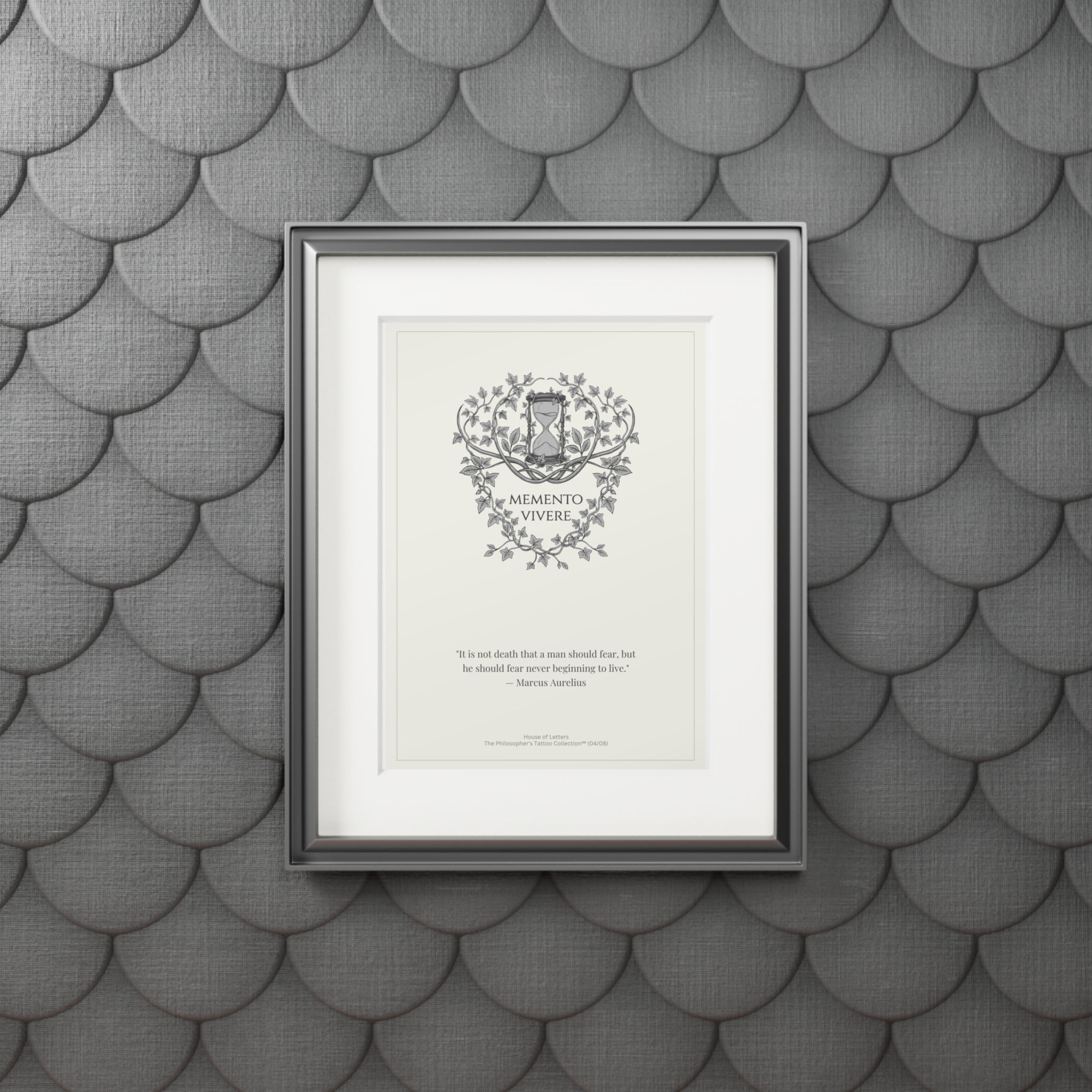 Memento Mori — Seneca Skull Fine Art Print II