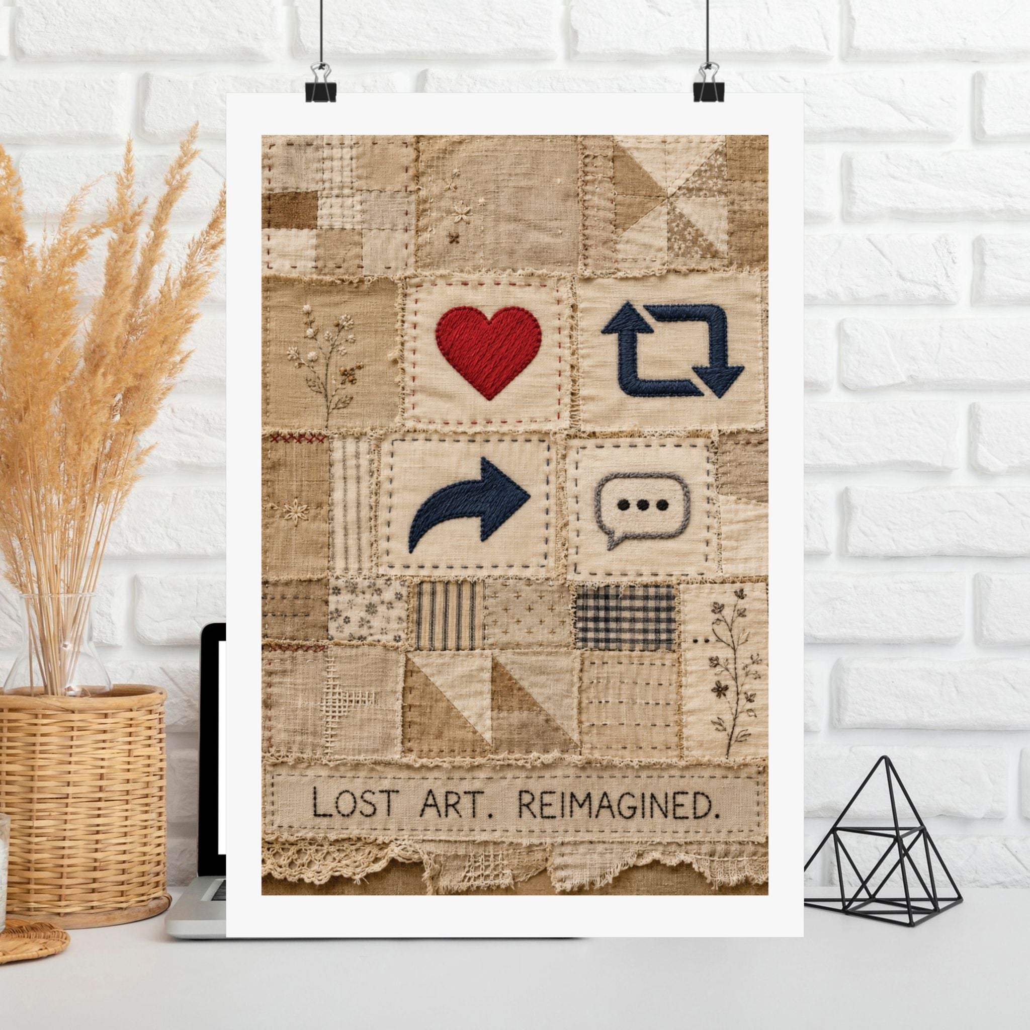 Lost Art. Reimagined. (The Quilting Bee Edition)