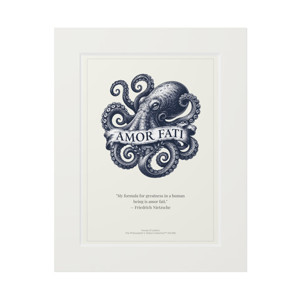Amor Fati — Nietzsche Fine Art Print