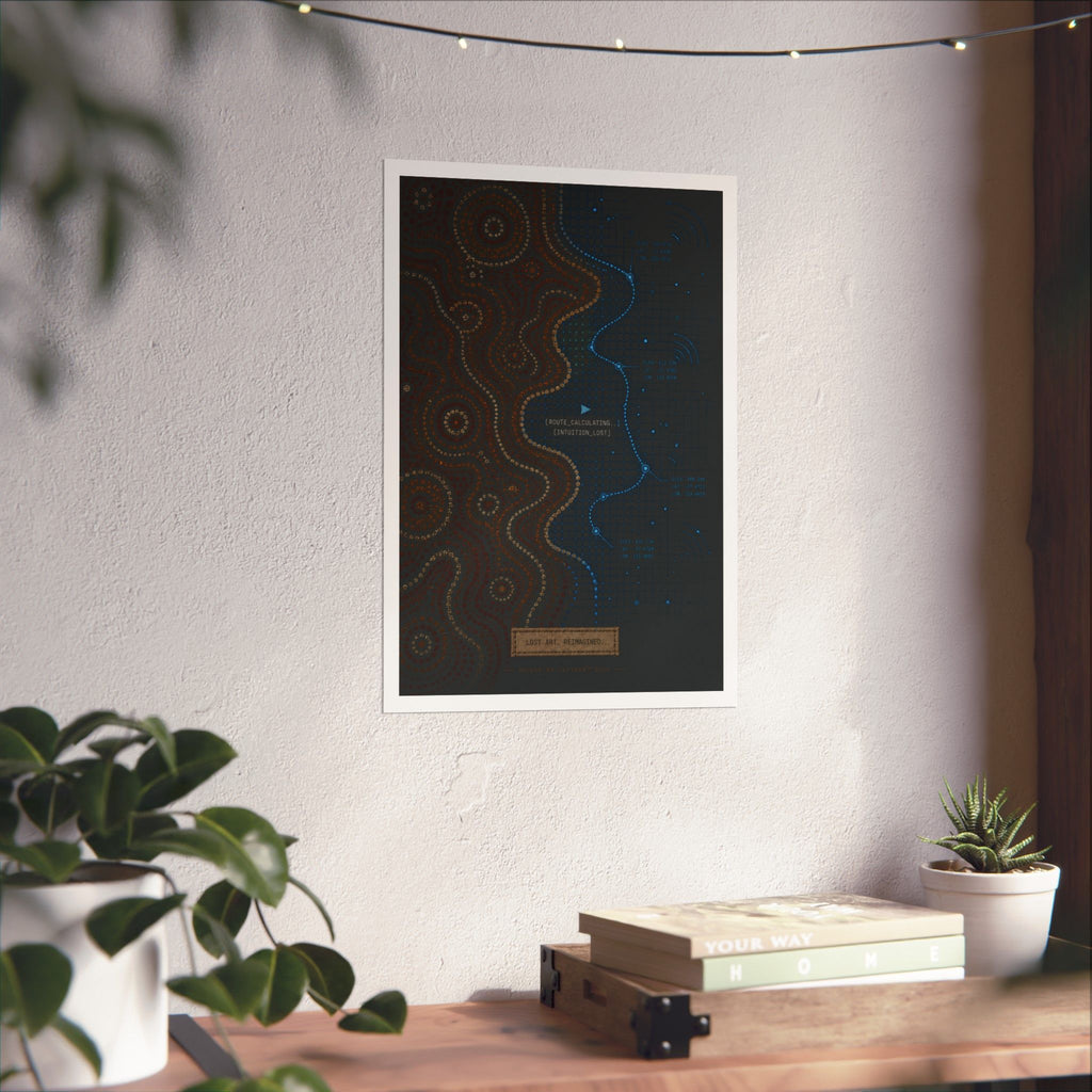 Lost Art. Reimagined. — "Intuition Lost" Premium Art Print