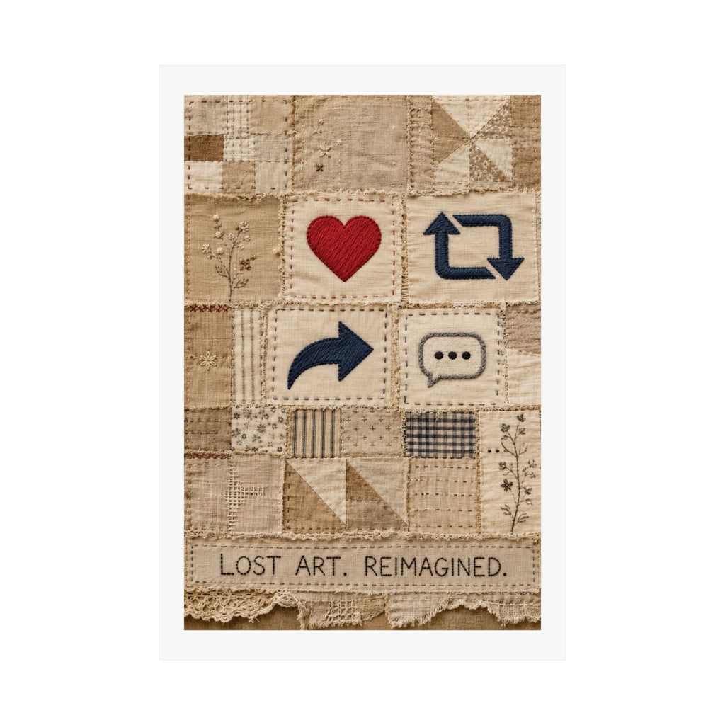 Lost Art. Reimagined. (The Quilting Bee Edition)