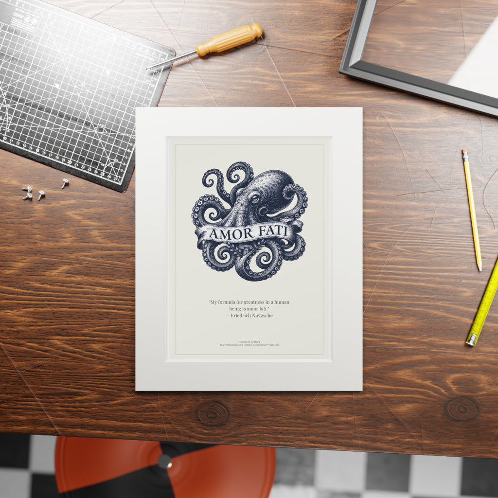 Amor Fati — Nietzsche Fine Art Print