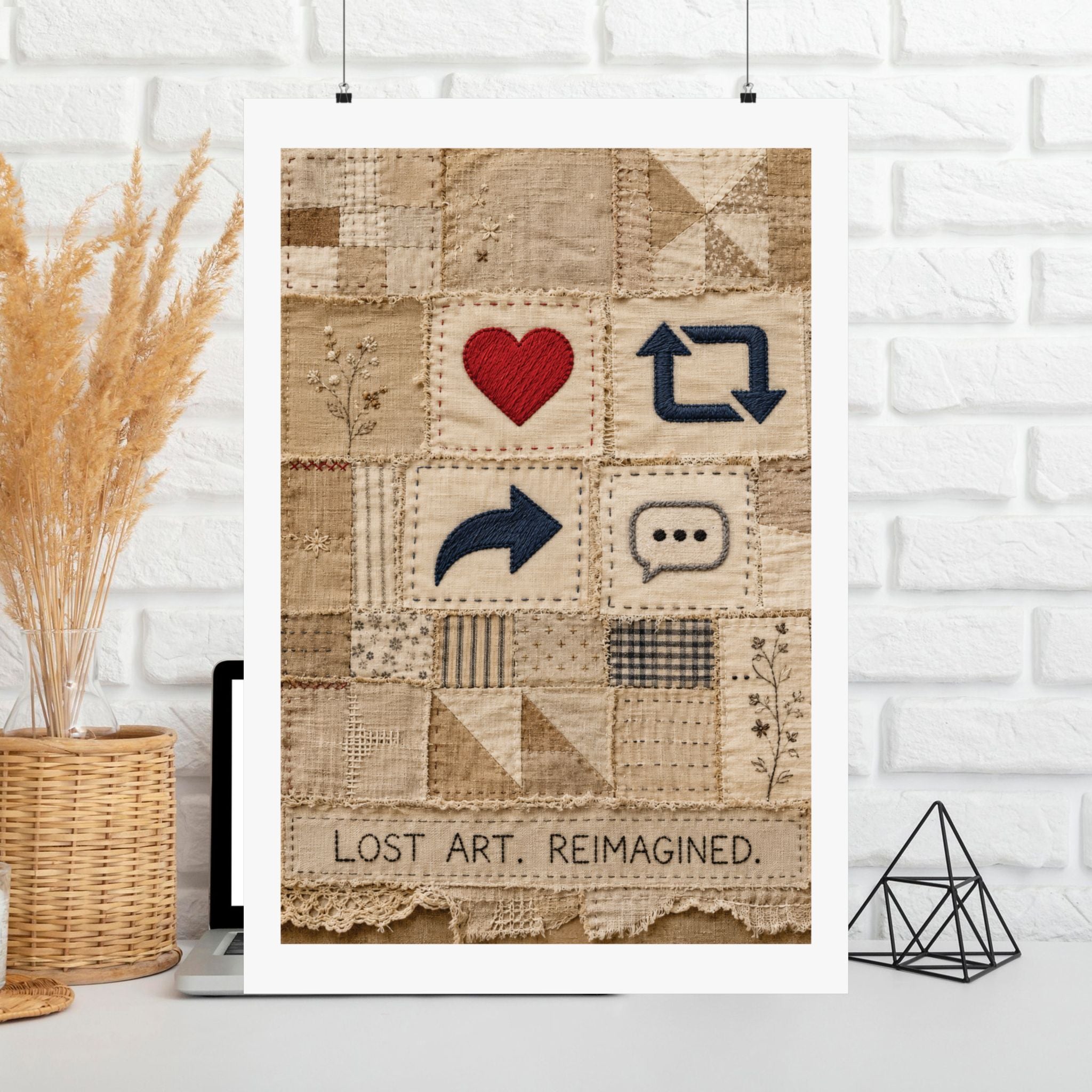 Lost Art. Reimagined. (The Quilting Bee Edition)