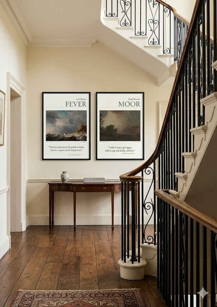 Lord Byron — 'FEVER' Literary Art Poster