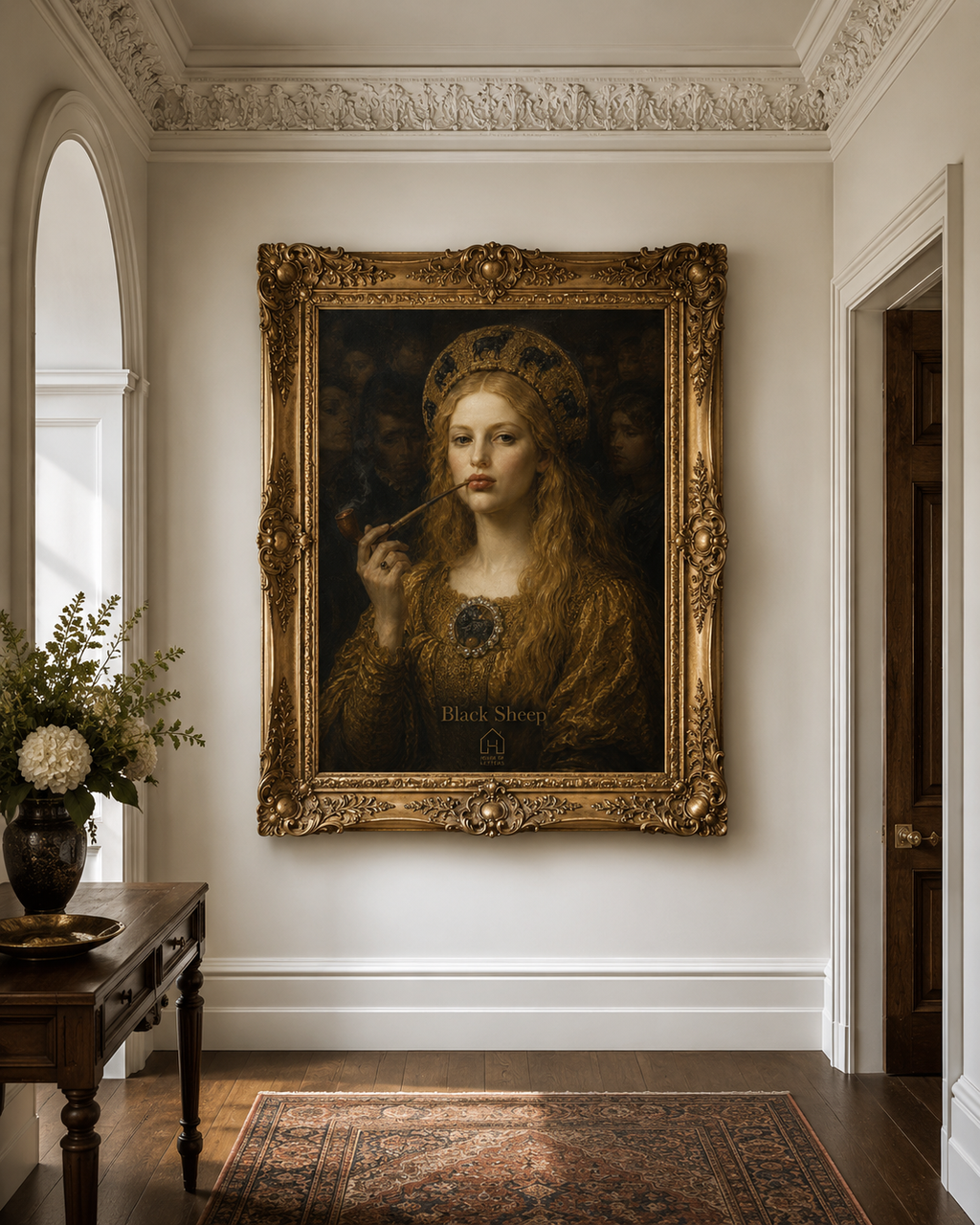 The Black Sheep — Satirical Fine Art Portrait Print
