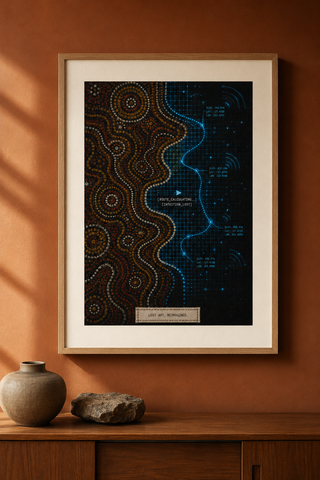 Lost Art. Reimagined. — "Intuition Lost" Premium Art Print