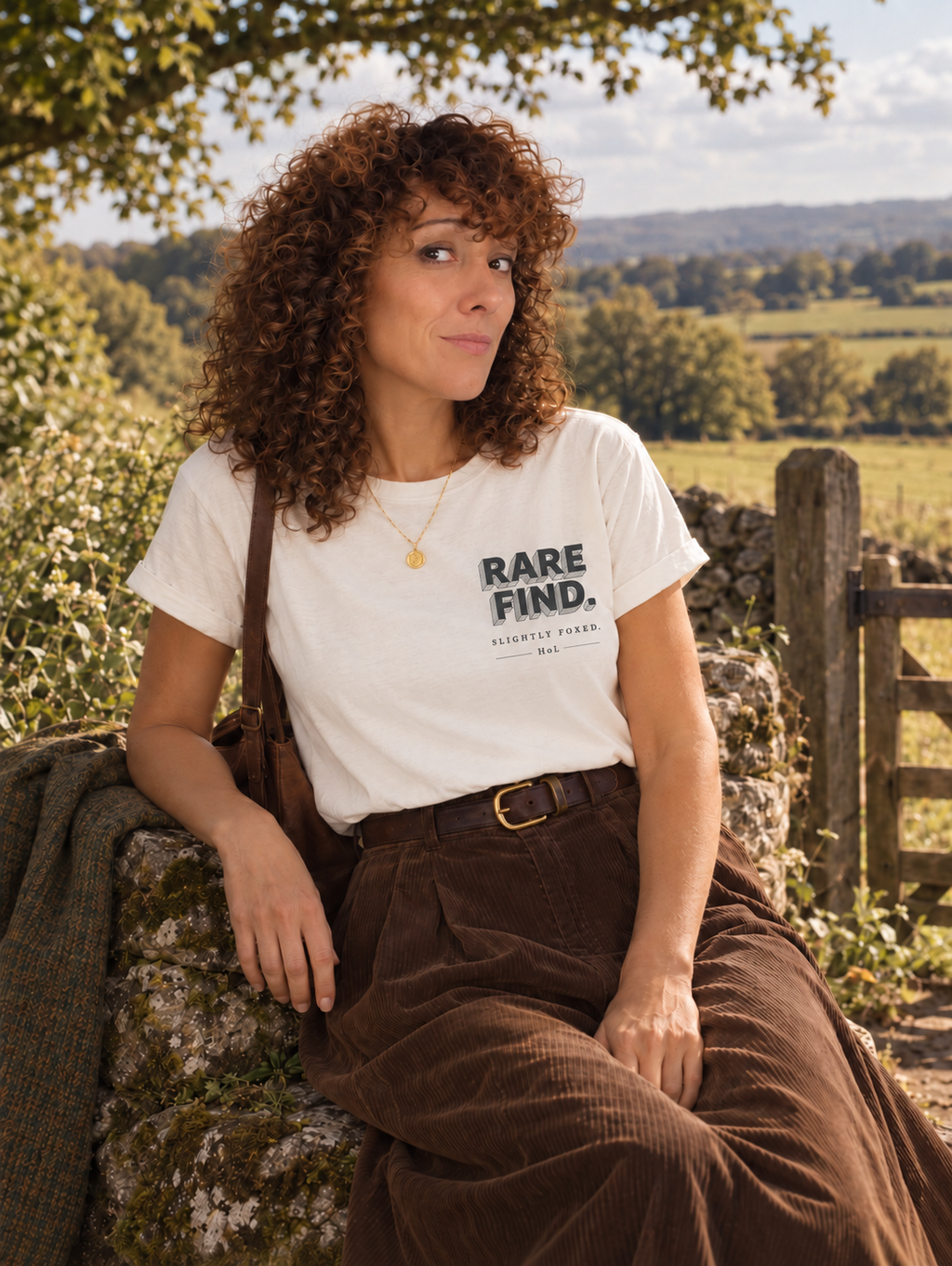 RARE FIND. Slightly Foxed. T-Shirt — Vintage-Inspired Literary Unisex Tee | £2 Donated to Refuge