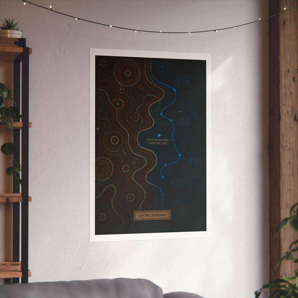 Lost Art. Reimagined. — "Intuition Lost" Premium Art Print