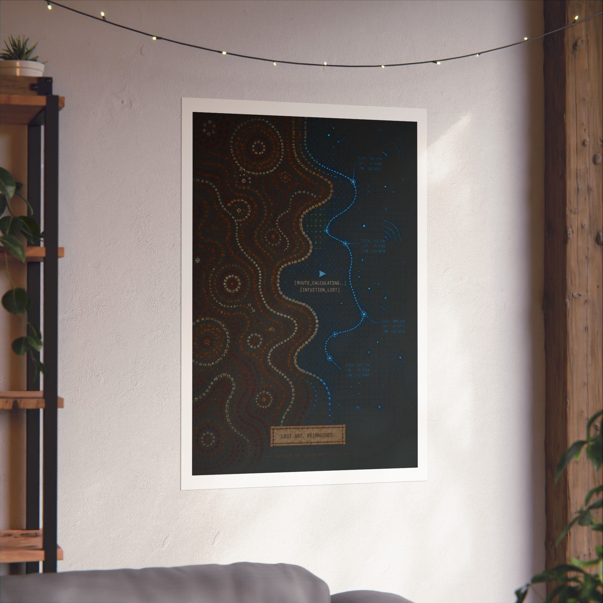 Lost Art. Reimagined. — "Intuition Lost" Premium Art Print