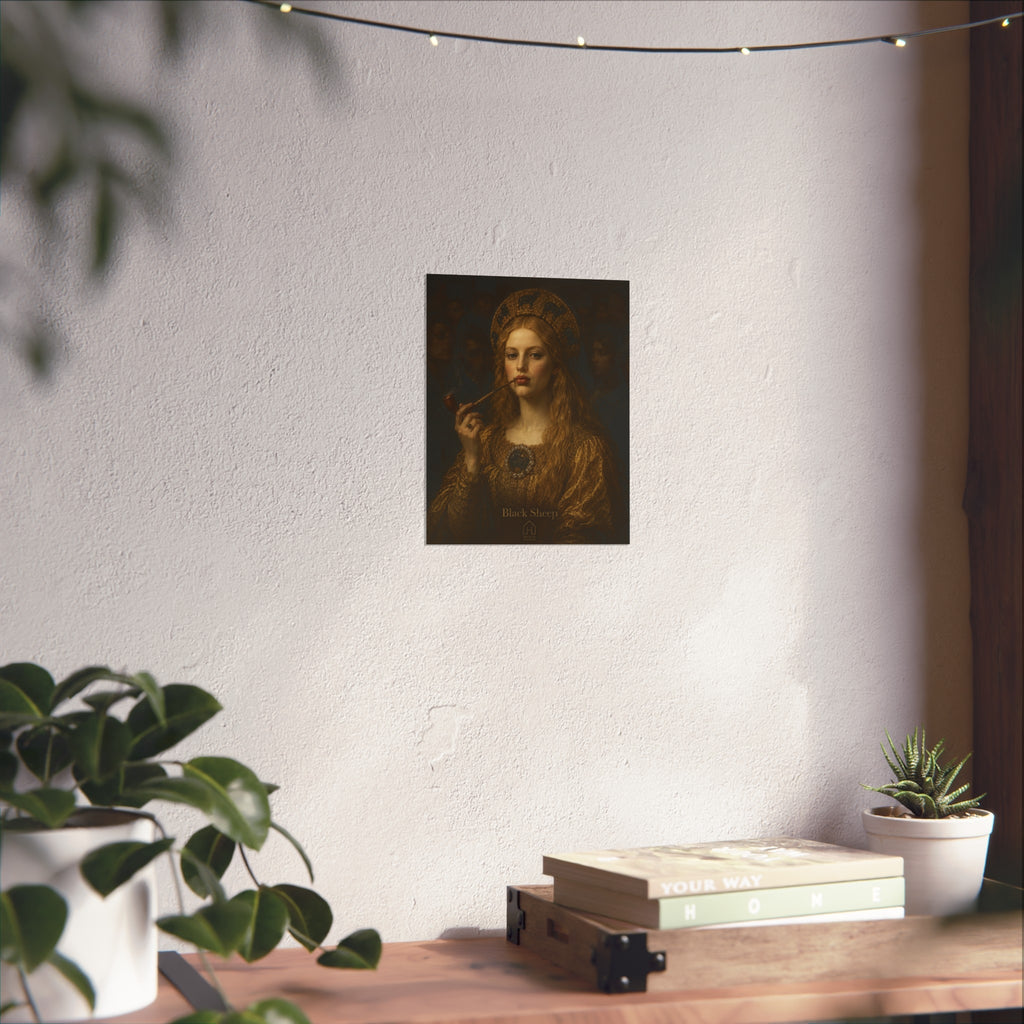 The Black Sheep — Satirical Fine Art Portrait Print