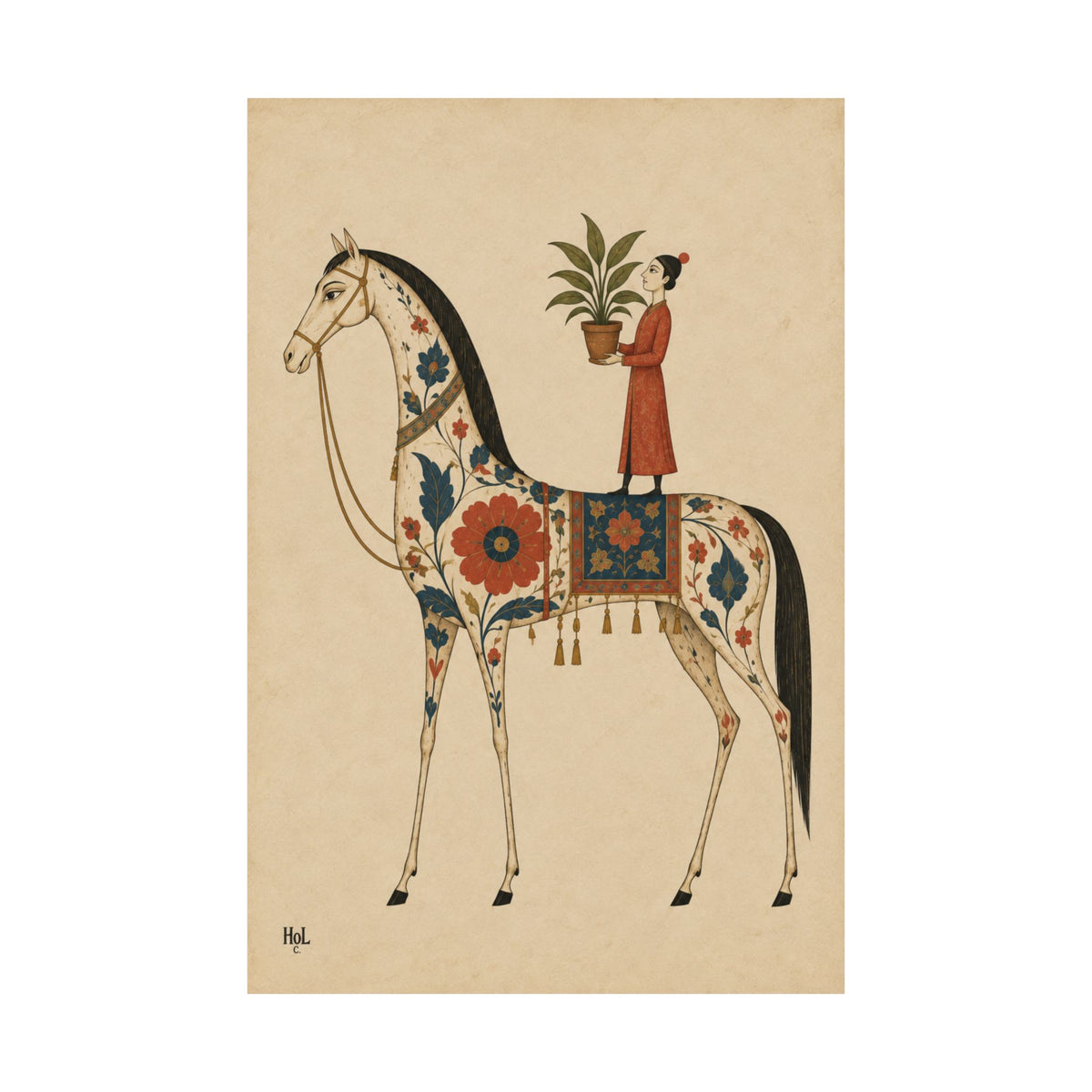 Friendly Folk Horse