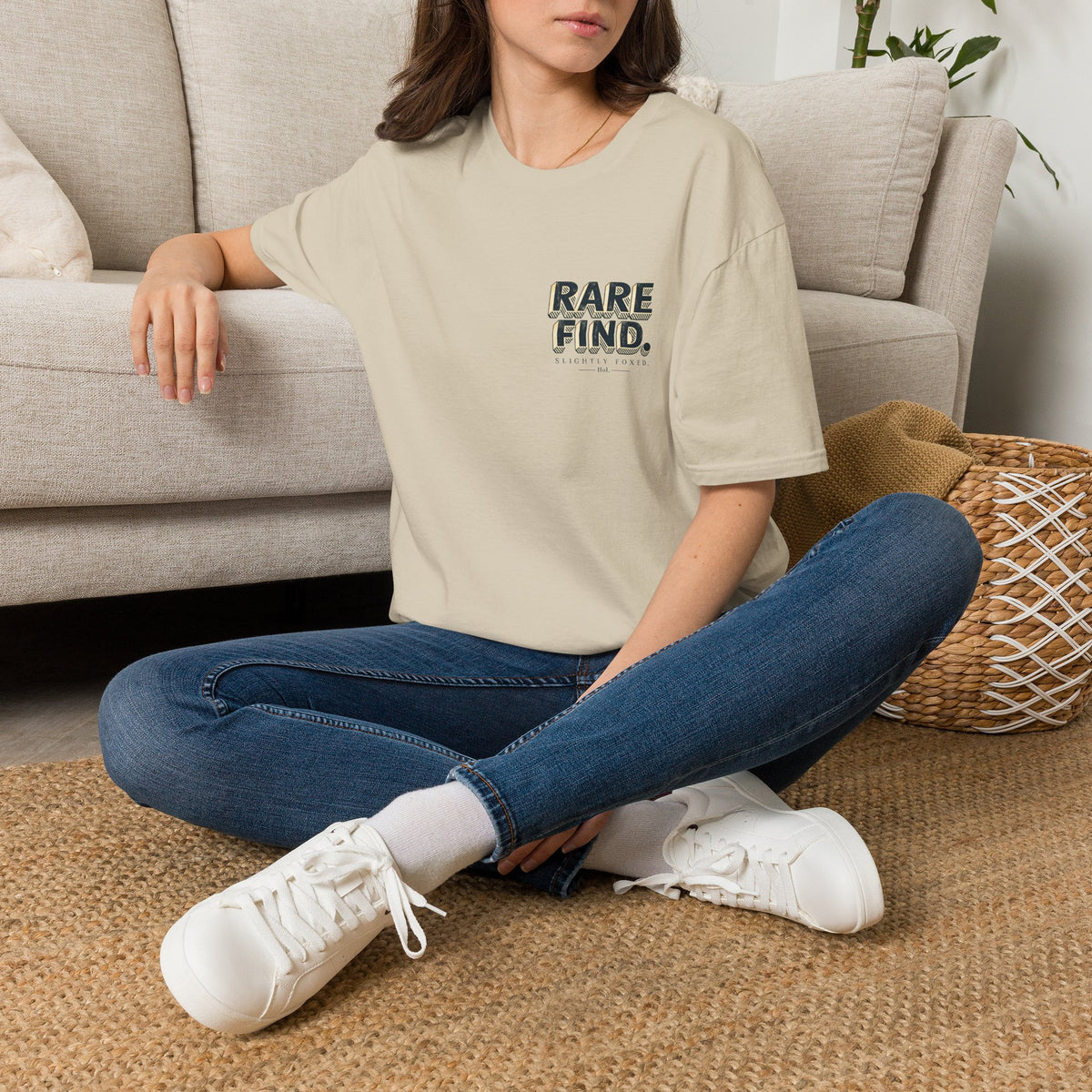 RARE FIND. Slightly Foxed. T-Shirt — Vintage-Inspired Literary Unisex Tee | £2 Donated to Refuge