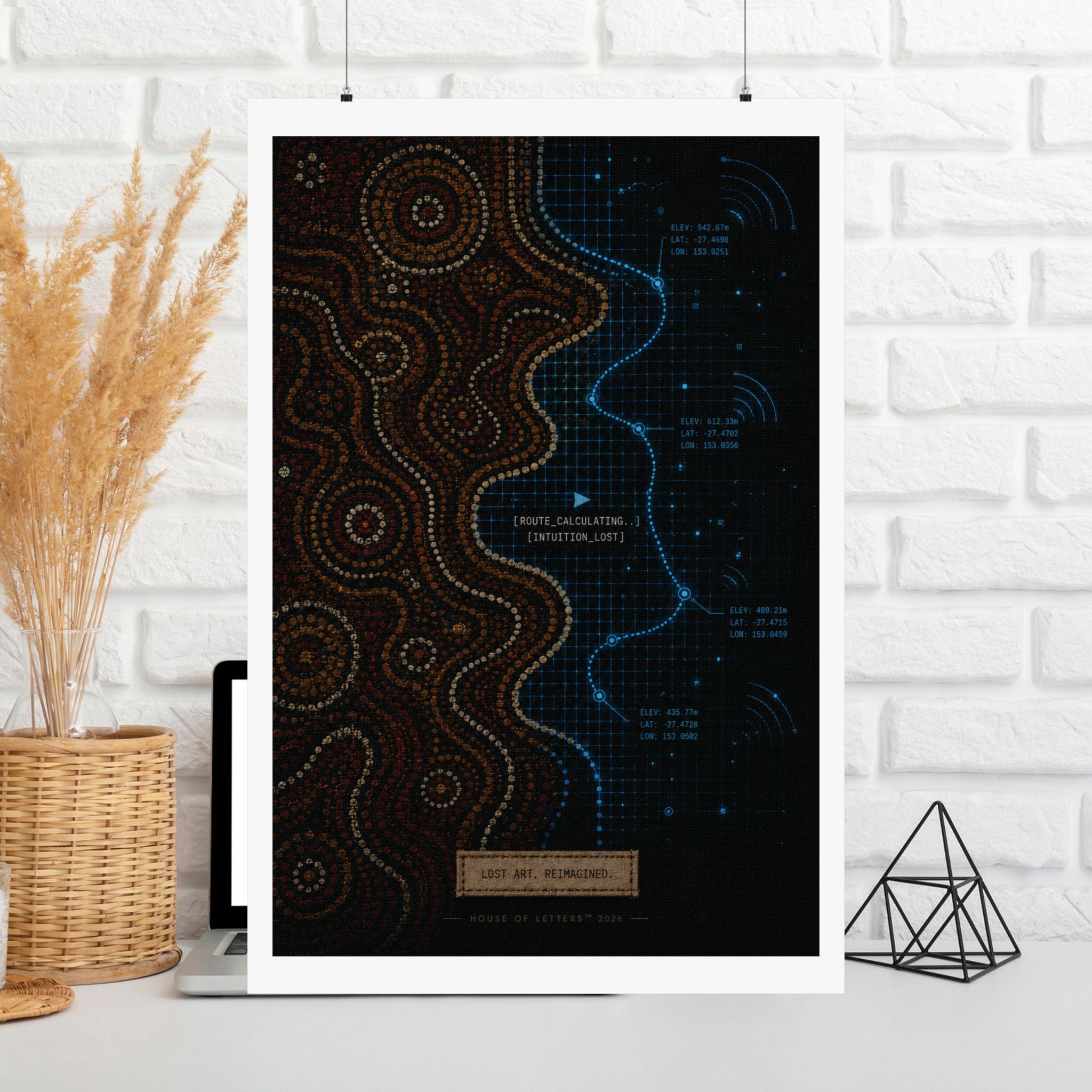 Lost Art. Reimagined. — "Intuition Lost" Premium Art Print
