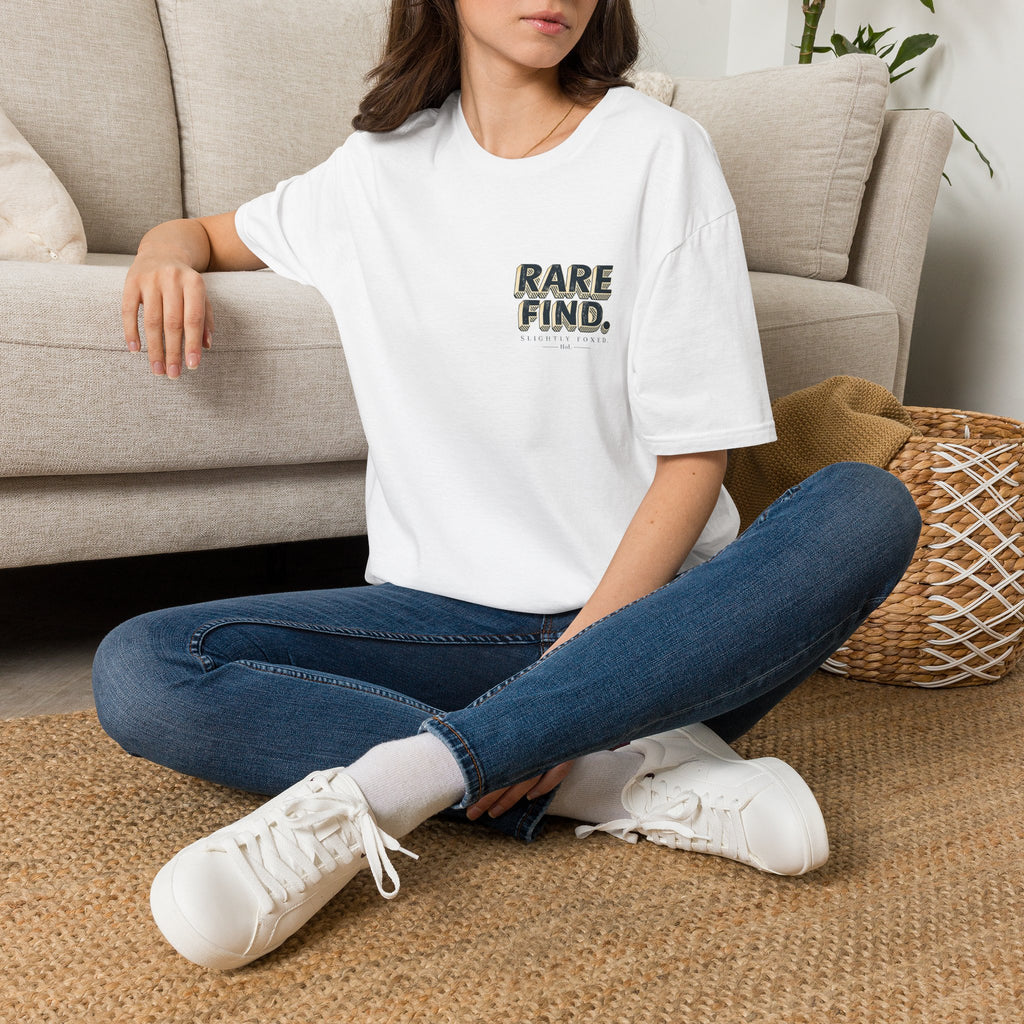 RARE FIND. Slightly Foxed. T-Shirt — Vintage-Inspired Literary Unisex Tee | £2 Donated to Refuge