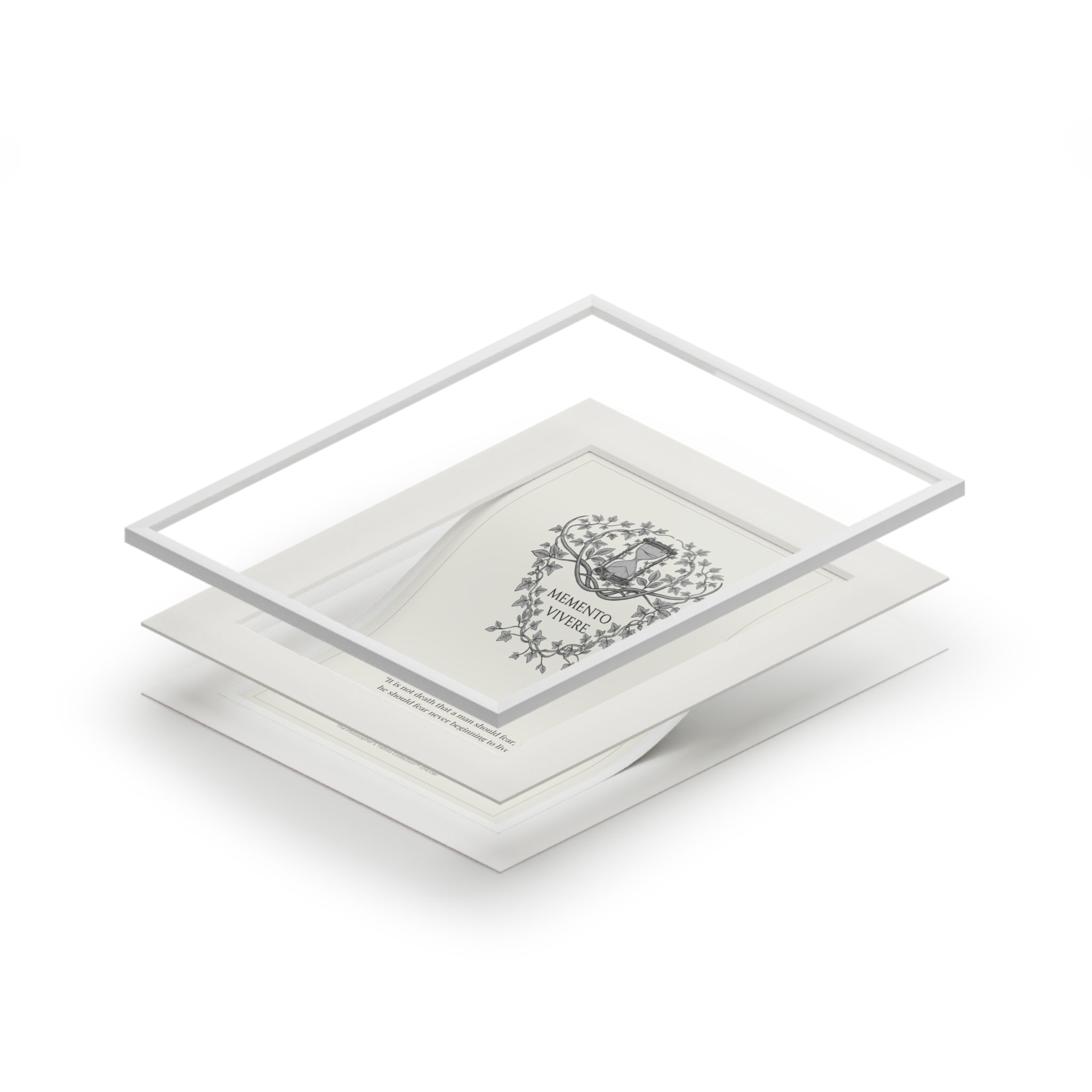 Memento Mori — Seneca Skull Fine Art Print II