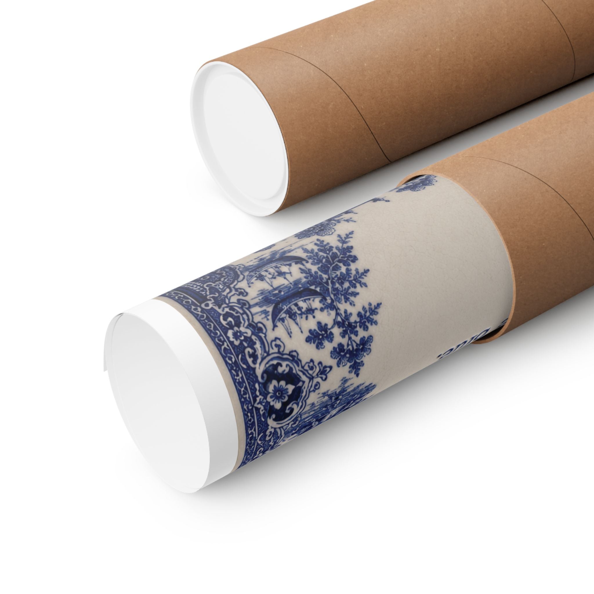 Out of the Blue – Contemporary Chinoiserie Art Print
