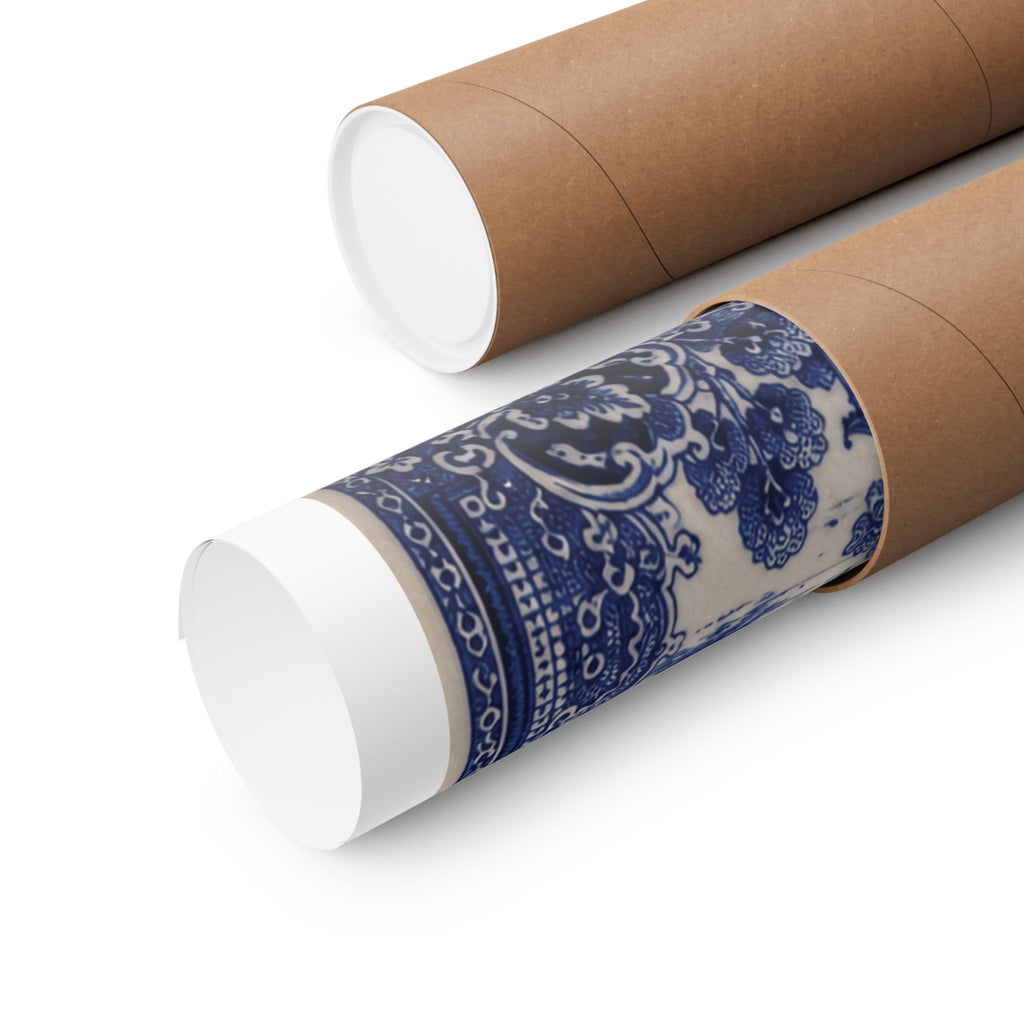 Out of the Blue – Contemporary Chinoiserie Art Print