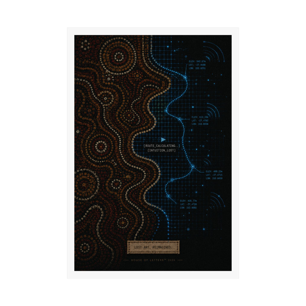 Lost Art. Reimagined. — "Intuition Lost" Premium Art Print