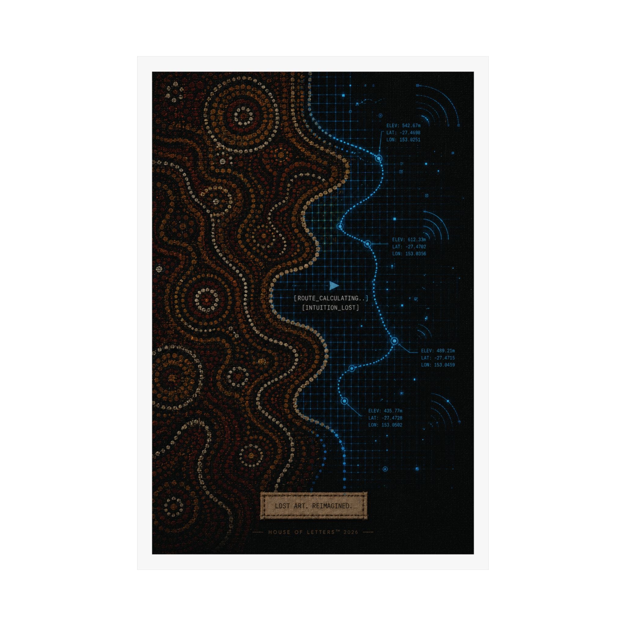 Lost Art. Reimagined. — "Intuition Lost" Premium Art Print