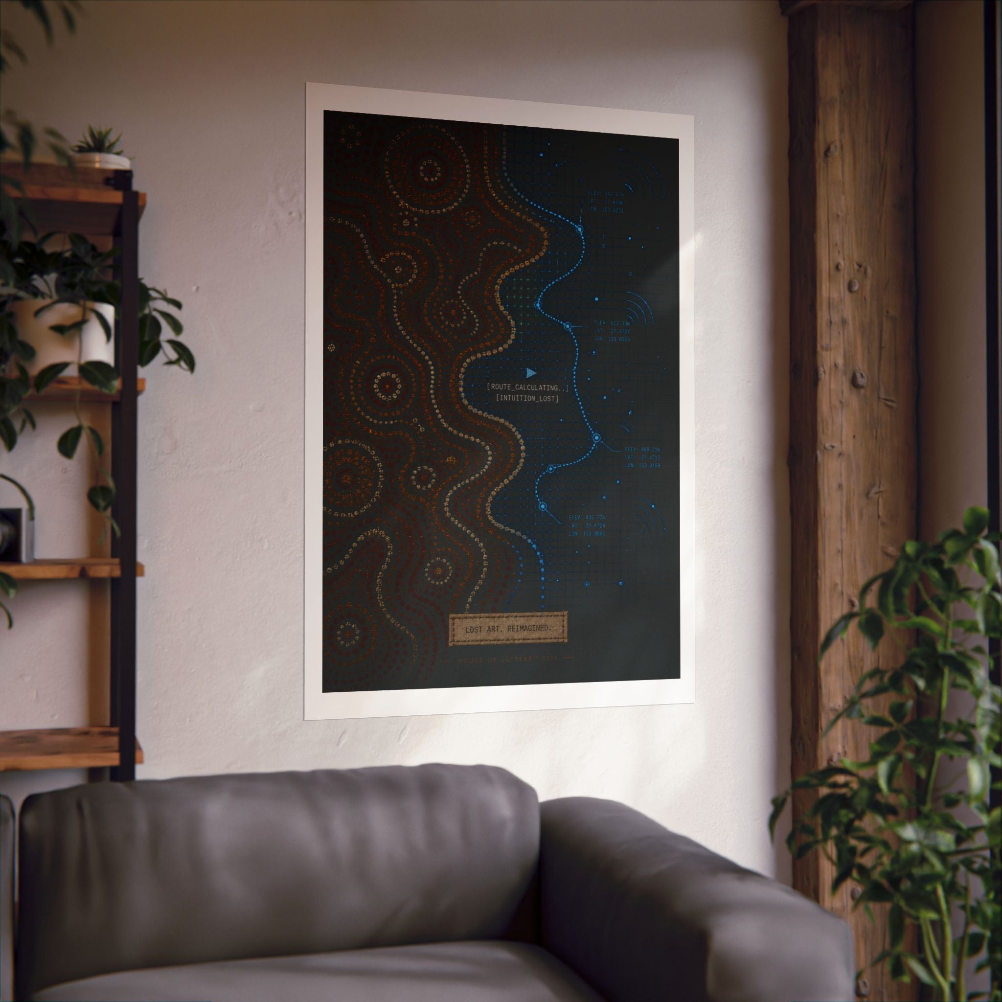 Lost Art. Reimagined. — "Intuition Lost" Premium Art Print