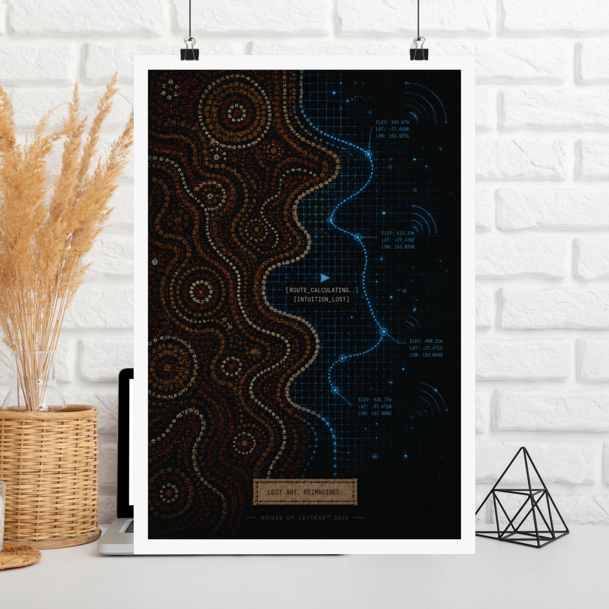 Lost Art. Reimagined. — "Intuition Lost" Premium Art Print