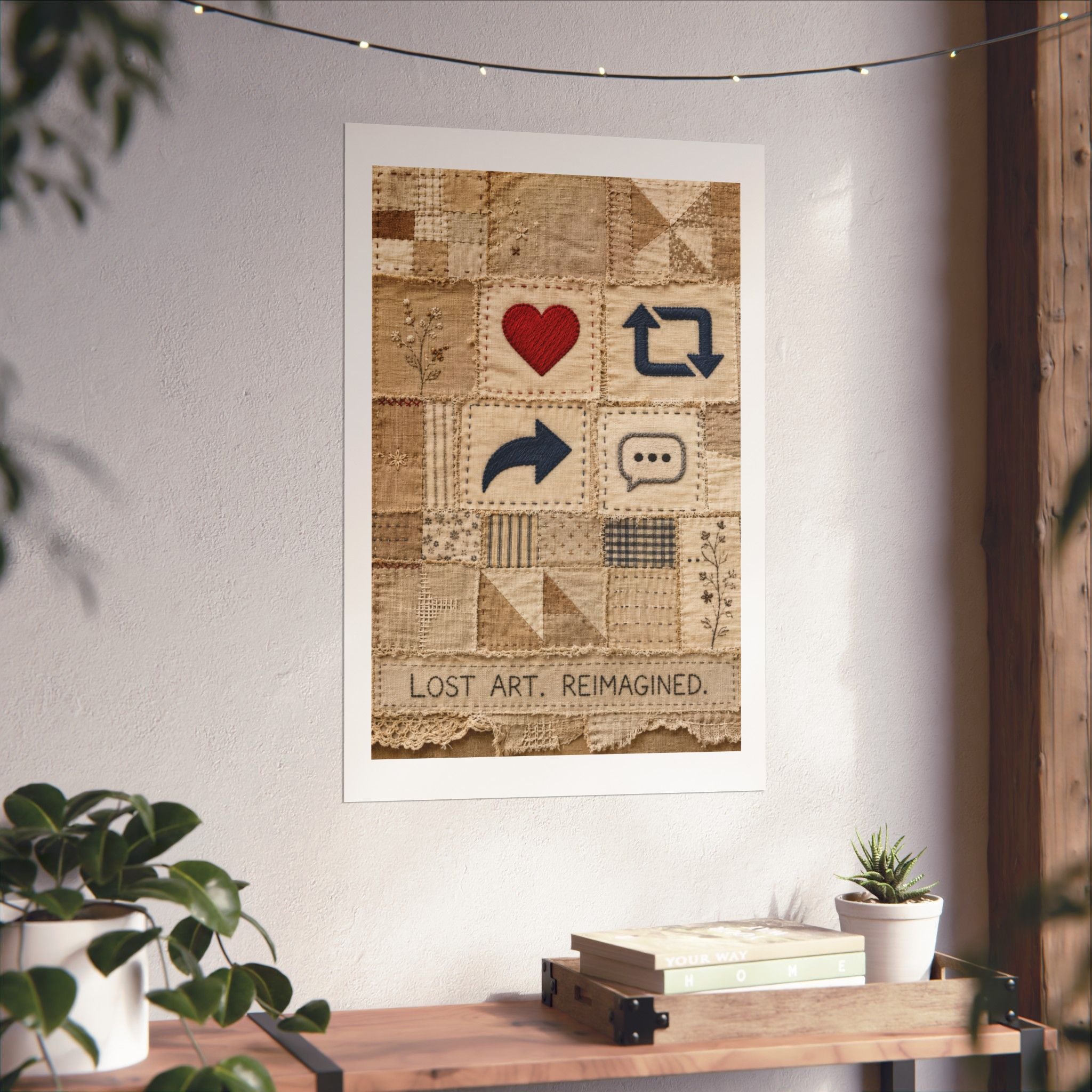 Lost Art. Reimagined. (The Quilting Bee Edition)