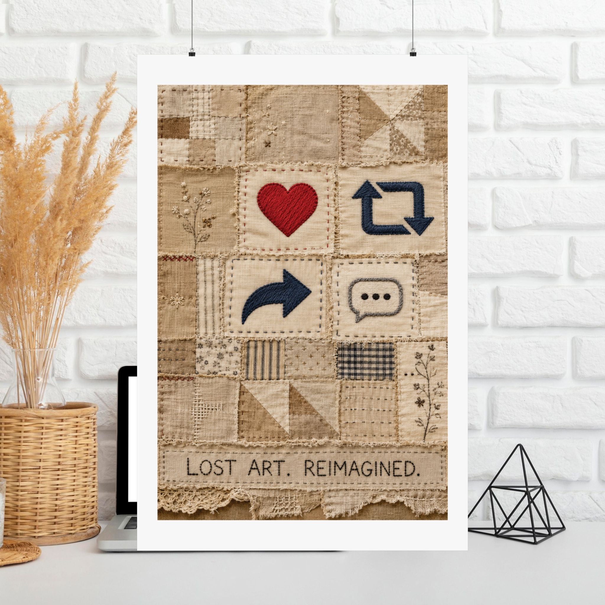 Lost Art. Reimagined. (The Quilting Bee Edition)