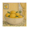 Grandma's Kitchen (The Lemon Harvest) - Wall Art Fine Print - "Grandmillennial" style