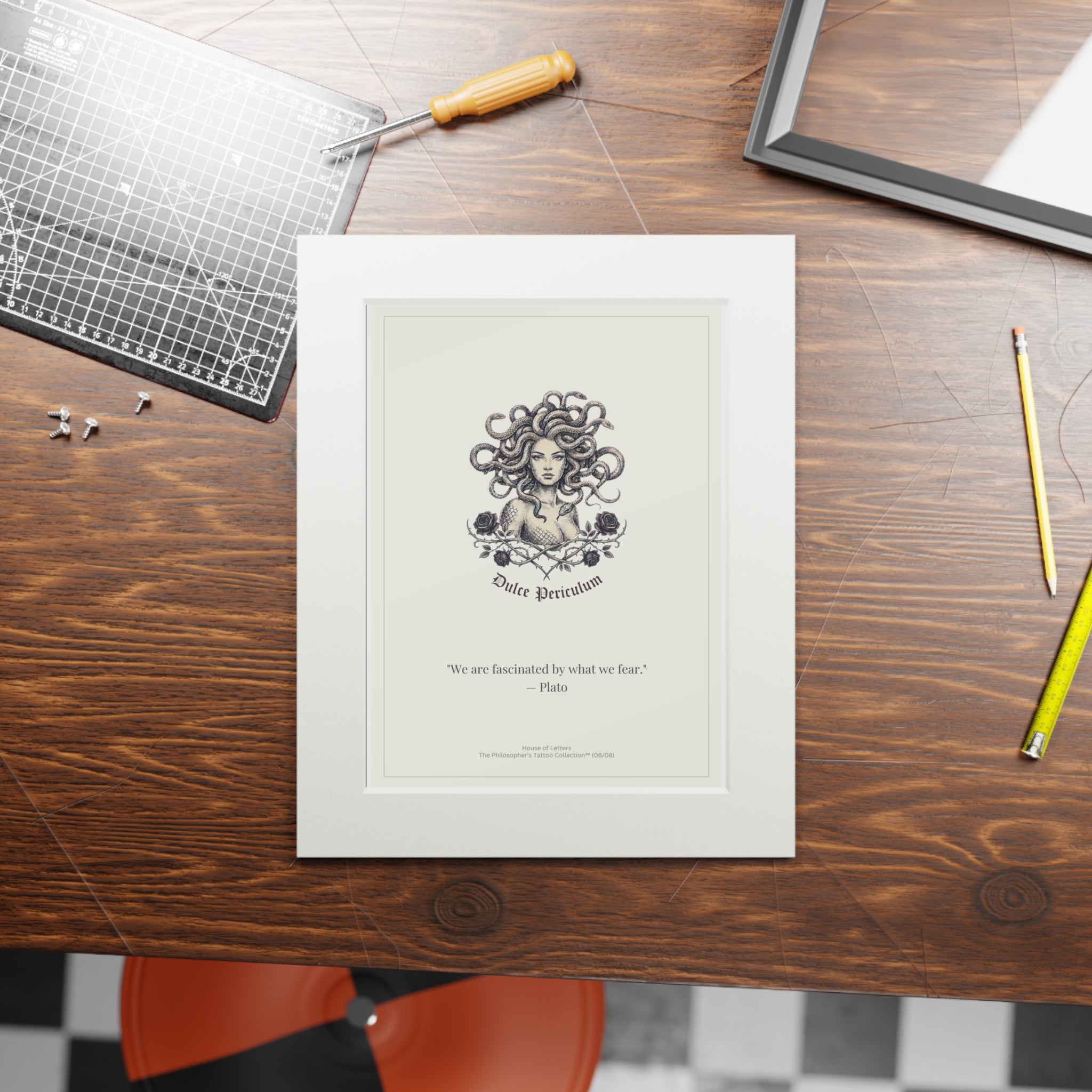 Fear & Fascination — Philosopher's Fine Art Print
