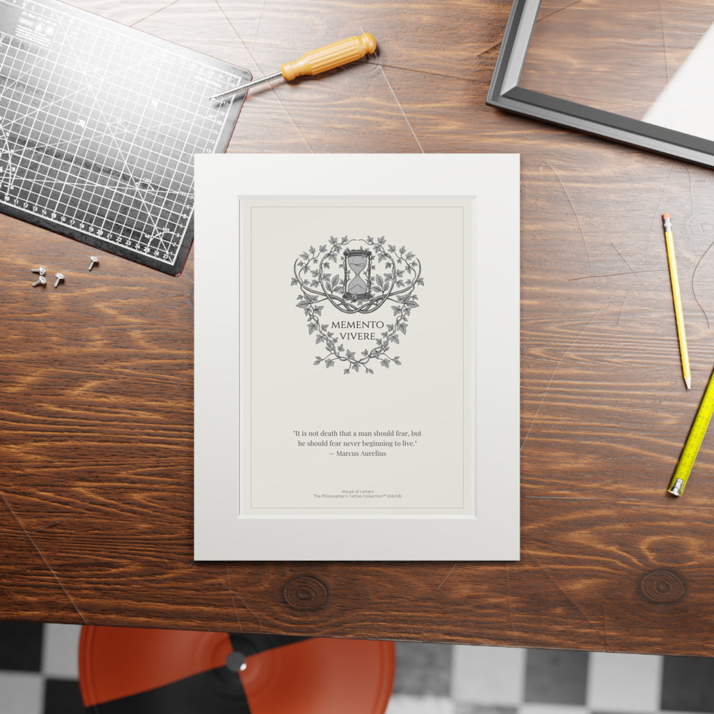 Memento Mori — Seneca Skull Fine Art Print II